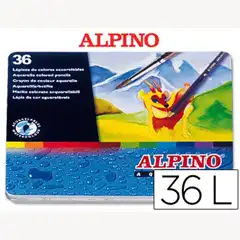 Material LAPICES DE COLORES MASATS ACUARELABLES CAJA DE 36 UNIDADES 26773