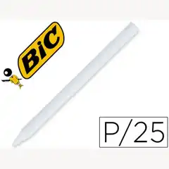 LAPICES PLASTIDECOR UNICOLOR BLANCO-13 CAJA CON 25 LAPICES 8169661 27606