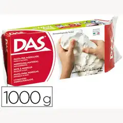 Material PASTA DAS BLANCA P/ MODELAR SECA SIN COCCION 1000 GR 28844