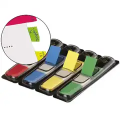 BANDERITAS SEPARADORAS 683-4 DISPENSADOR 4 COLORES 29414