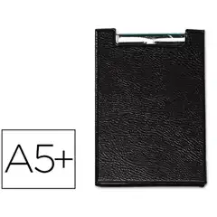 Material CARPETA SARO CON PINZA 4º PLASTICO NEGRO 31287