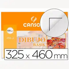 Material PAPEL DIBUJO BASIK DIN A3 + 32,5X 46,0 CMS CON RECUADRO EN MINIPACKS DE 10 HJ 31571