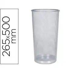 P/GUERO METALICO Q-CONNECT KF00828 REJILLA PLATA -265 DIAMETRO X 500 MM 35516