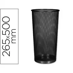P/GUERO METALICO Q-CONNECT KF00829 REJILLA NEGRO -265 DIAMETRO X 500 MM 35517