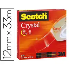 Material CINTA ADHESIVA SCOTCH SUPERTRANSPARENTE 33X12 MM 36378