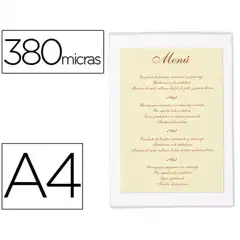 Material FUNDA PROTECTORA Q-CONNECT PVCRIGIDA A4 KF03302 37687