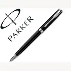 Material BOLIGRAFO PARKER SONNET LACA NEGRA CT 38103