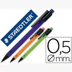 PORTAMINAS STAEDTLER MARS 0,5 MM TRANSLUCIDO 43264