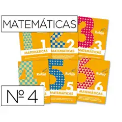 Material CUADERNO RUBIO MATEMATICAS EVOLUCION Nº 4 43451