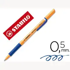 ROTULADOR STABILO ROLLER VISCOAZUL 0,5 MM AZUL 44251