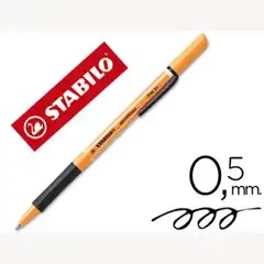 Material ROTULADOR STABILO ROLLER VISCONEGRO 0,5 44252