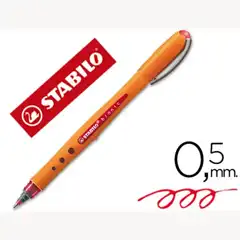 ROTULADOR STABILO BIONIC WORKER ROJO 0,5 MM 44257