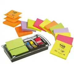BLOC DE NOTAS ADHESIVAS QUITA Y PON POST-IT DISPENSADOR DE INDEX 46765