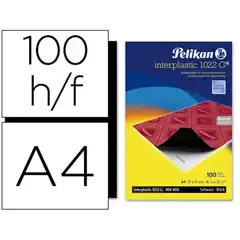 PAPEL CARBON PELIKAN NEGRO TAMAÑO A-4 CAJA DE 100 UNIDADES 48750