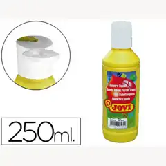 TEMPERA LIQUIDA JOVI ESCOLAR 250 ML AMARILLO 51920