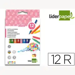 Material ROTULADOR LPP CAJA 12 COLORES 52209