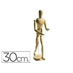 MANIQUI DE PINTURA ARTIST MADERA MASCULINO 30 CM 57251