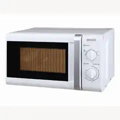MICROONDAS DAEWOO 5 NIVELES DEPOTENCIA CAPACIDAD 20 LITROS TEMPORIZADOR DE 35 MINUTOS 700 W 57352