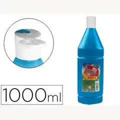 TEMPERA LIQUIDA JOVI ESCOLAR 1000 ML AZUL CYAN 511-21 57422