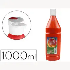TEMPERA LIQUIDA JOVI ESCOLAR 1000 ML BERMELLON 511-07 57424
