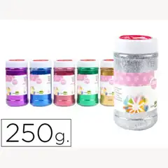 PURPURINA LPP FANTASIA COLORES METALICOS SURTIDOS BOTE DE 250 GR 58290