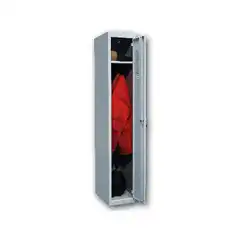 Material TAQUILLA METALICA AR STORAGE 50X180X30 CM 1 PUERTA CON LLAVE COLOR GRIS INICIAL 58558