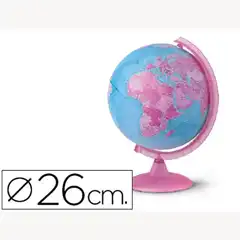 ESFERA CON LUZ PINK 26 CM 58618