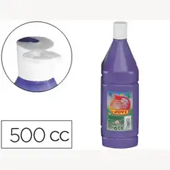 Material BOTELLA TEMPERA LIQUIDA 500 ML. COLOR VIOLETA JOVI (50623) 59110