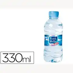 AGUA MINERAL NATURAL FONT VELLA BOTELLA SANT HILARI 330ML 59189
