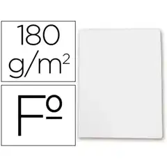 SUBCARPETA CARTULINA GIO Fº BLANCA 180 G/M2 59409