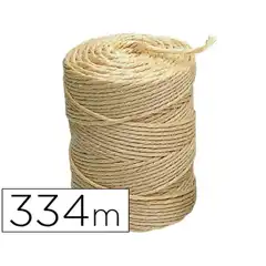 CUERDA SISAL 3 CABOS LIDERPAPEL ROLLO 2 KG 59432