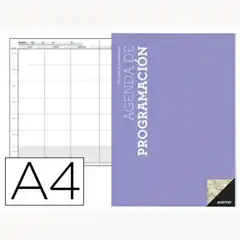 AGENDA DE PROGRAMACION ADDITIO A4 PLAN MENSUAL Y PROGRAMACION SEMANAL DEL CURSO 59477