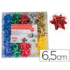 LAZOS LIDERPAPEL FANTASIA MAXI COLORES METALIZADOS SURTIDOS 70009