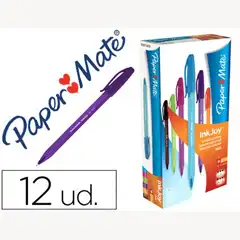 Material BOLIGRAFO PAPER MATE INKJOY 100 PUNTA MEDIA TRAZO 1 MM COLORES SURTIDOS 72042