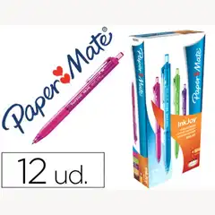 Material BOLIGRAFO PAPER MATE INKJOY 300 PUNTA MEDIA TRAZO DE 1 MM MODELOS FANTASIA SURTIDO 72044