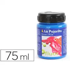 Material PINTURA ACRILICA LA PAJARITA F-05 AZUL LUMINOSO 75ML CAJA DE 6 UDS 72373