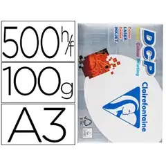 Material PAPEL SMARTPRINT CLAIREFONTAINE DIN A3 50 GRAMOS PAQUETE DE 1000 HOJAS 72398