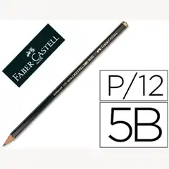 LAPICES DE GRAFITO FABER CASTELL 9000 5B UNIDAD 73069