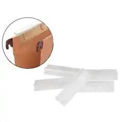 Material VISOR DE CRISTAL CARPETA COLGANTE 8 CM P/ TIRA 400022782 74329