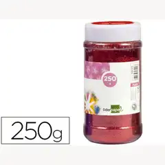 PURPURINA LPP FANTASIA COLOR ROJO METALIZADO BOTE DE 250 GR 75042