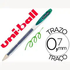 BOLIGRAFO UNI-BALL ROLLER UM-120 SIGNO 0,7 MM TINTA GEL COLOR VERDE 75325
