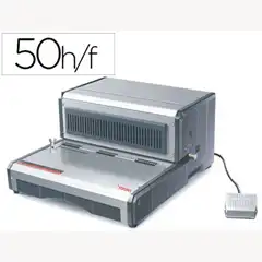 ENCUADERNADORA ELECTRICA YOSAN 5:1 PASO 64 PERFORA 25 HJ TAMAÑO A4 75448
