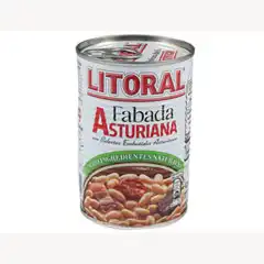 FABADA ASTURIANA LITORAL RACION INDIVIDUAL CALENTAR EN MICROONDAS Y LISTO 435G 76211