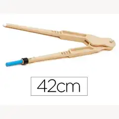 COMPAS P/ ENCERADO FAIBO DE PLASTICO IMITACION MADERA 42 CM 76234