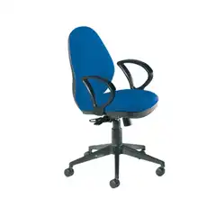 Material SILLA ROCADA CON BRAZOS COLOR NEGRO DIAMETRO BASE 700 MM RESPALDO DE 500 MM X 470 MM 77131