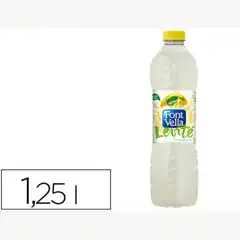AGUA MINERAL NATURAL CON ZUMO DE LIMON FONT VELLA BOTELLA DE 1,25L 77439