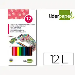 LAPICES DE COLORES ACUARELABLES LPP CAJA DE 12 COLORES 77473
