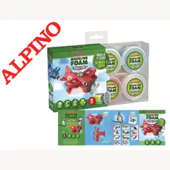 PASTA P/ MODELAR ALPINO METAL MODELING FOAM PACK DE 8 BOTES DE 45 ML 77544