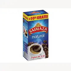 Material CAFE MOLIDO NATURAL SUPERIOR SAIMAZA PAQ. DE 250 GR +10% GRATIS 77546