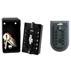 Material CAJA SEGURIDAD OLLE 1020 CUSTODIA DE LLAVES 2 MM DE ESPESOR COMBINACION MECANICA 130X70X67 MM 78165